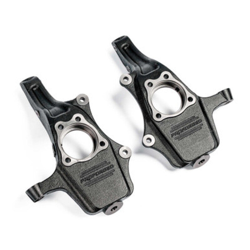 QA1 2019+ Chevrolet Silverado / GMC Sierra 1500 Single Adjustable 4/5in Lowering Kit w/ Spindles