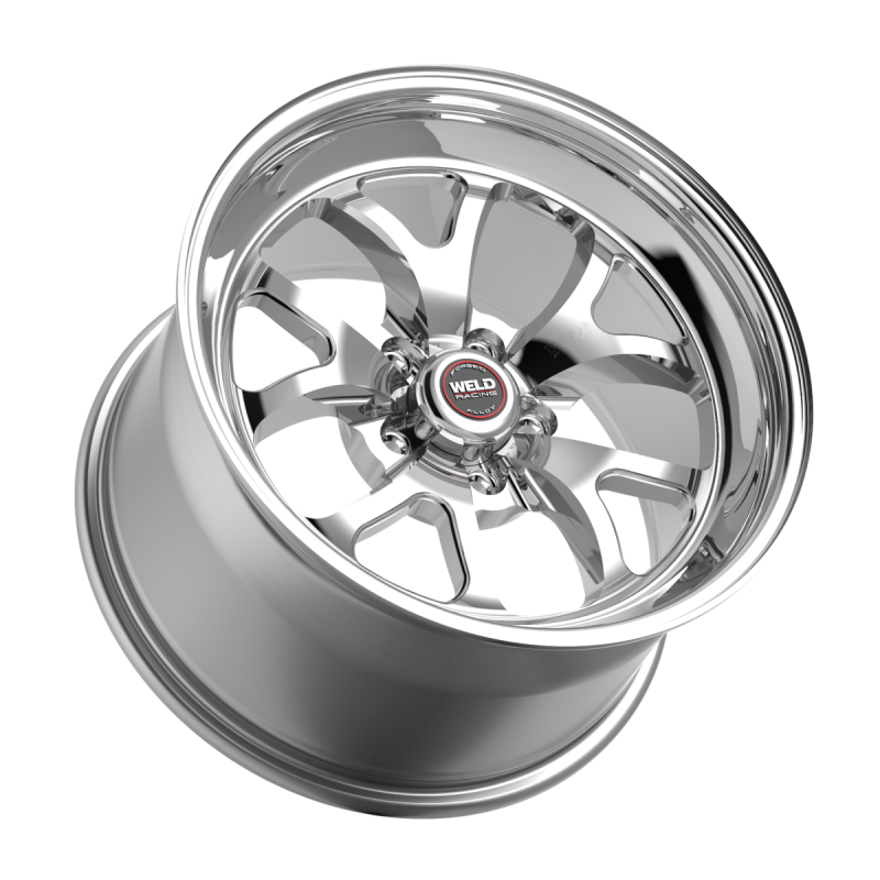 Weld S76 18x5 / 5x120 / 2.1 BS / 3.18 HB - Polished Center - Polished Shell - Non-BL Wheel