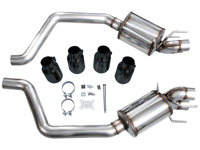 AWE Tuning C6 Chevrolet Corvette Z06/ZR1 Touring Edition Axle-back Exhaust w/ Diamond Black Tips