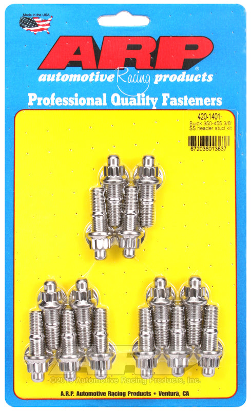 ARP Buick 350-455 3/8in SS header stud kit