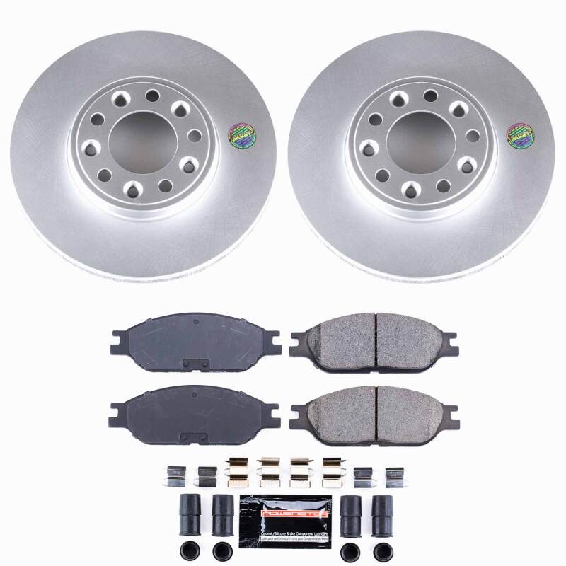 Power Stop 99-03 Ford Windstar Front Z23 Coated Brake Kit