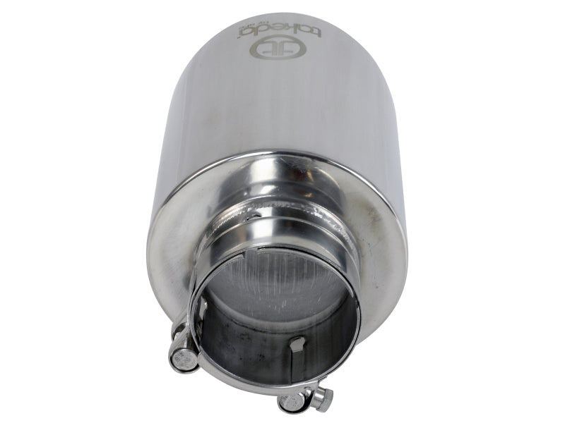 afe Takeda Universal Exhaust Tip 2-1/2 IN Inlet x 4-1/2 IN Outlet x 7 IN L