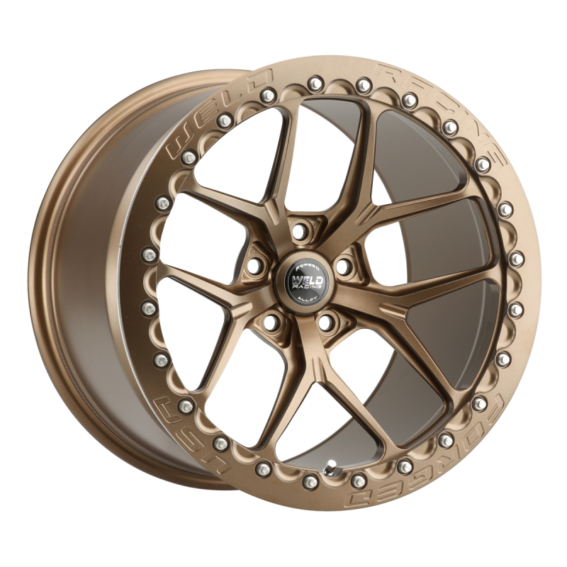 Weld RM105 18x10 / 5x4.5 / 6.5 BS / 66.6 HB - Satin Bronze - SBL Wheel