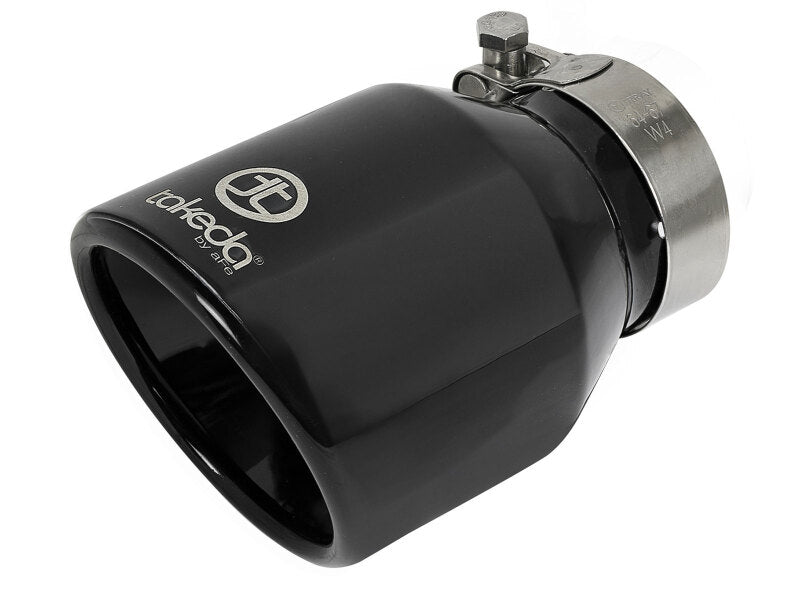 afe Takeda Universal Exhaust Tip 2-1/2 IN Inlet x 4 IN Outlet x 6 IN L