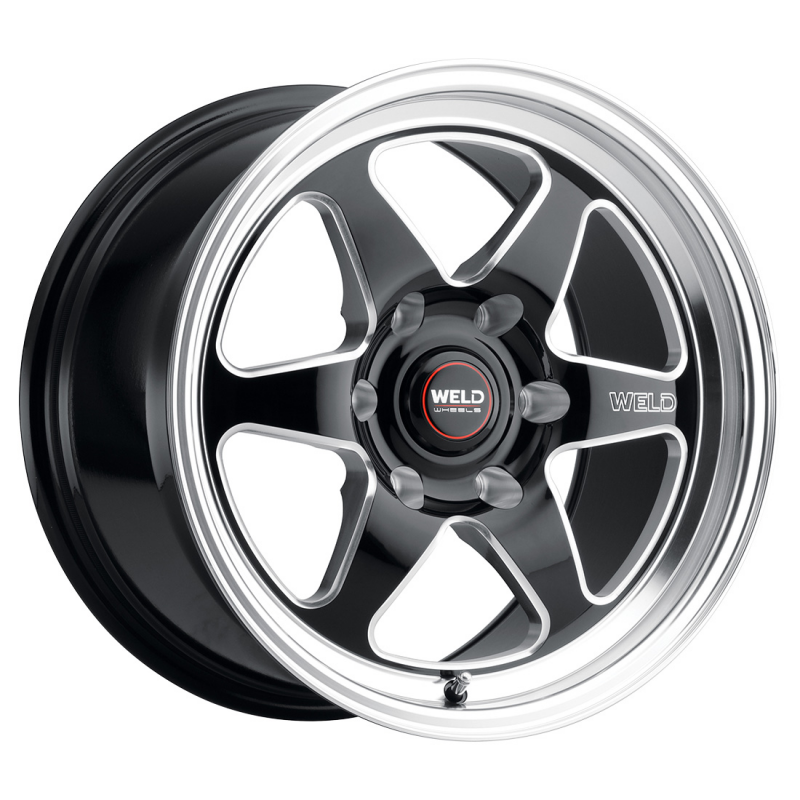Weld S106 20x9.5 Ventura 6 6x139.7 ET06 BS5.50 Gloss BLK MIL DIA 106.1