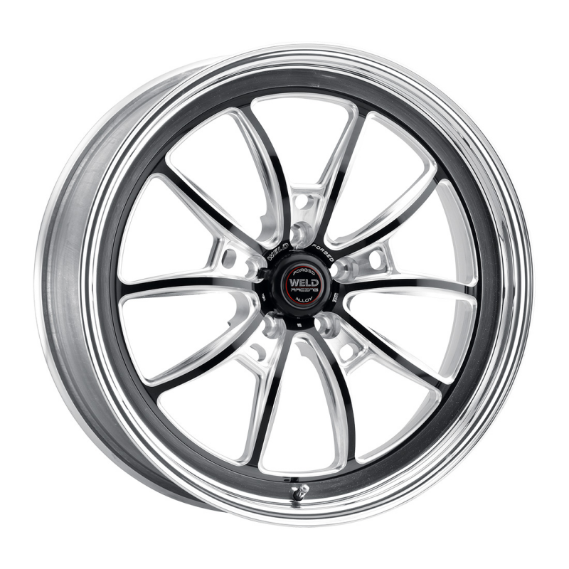 Weld S80 15x4 / 5x120.65 / 2.5 BS / 3.18 HB - Polished Center - Polished Shell - Non-BL Wheel