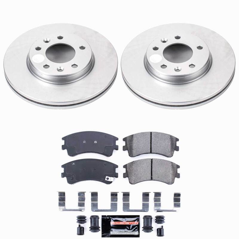 Power Stop 03-05 Mazda 6 Front Z23 Coated Brake Kit