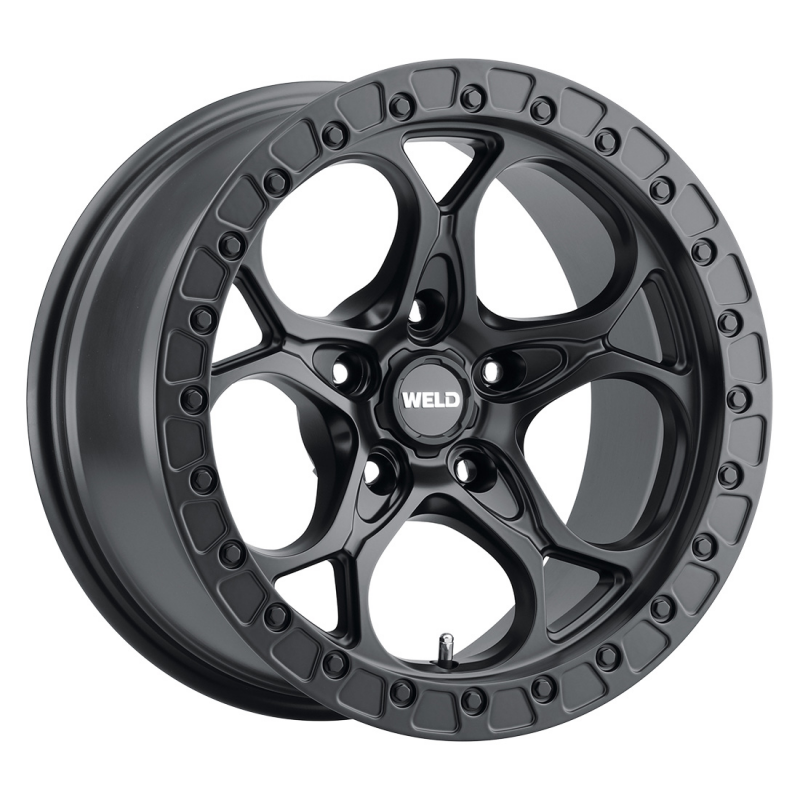 Weld Ledge 20x12 / 5x127 / 4.75 BS / 71.5 HB - Satin Black - Non-BL Wheel