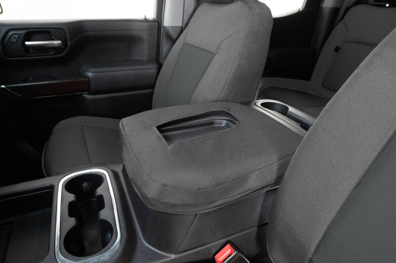 Covercraft 20-24 Ford Explorer Endura PrecisionFit Custom Third Row Seat Covers - Silver/Charcoal