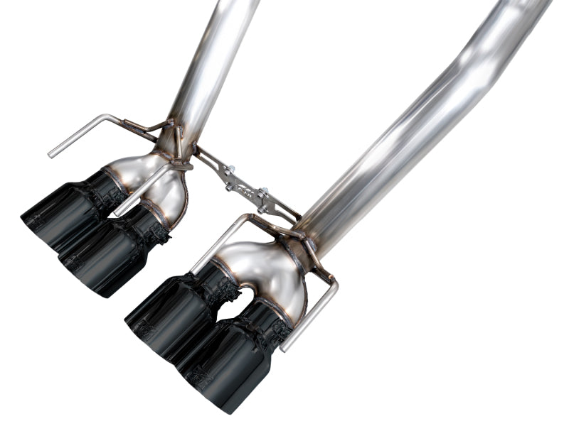 AWE Tuning 05-07 C6 Chevrolet Corvette 6.0L Track Edition Axleback Exhaust w/ Diamond Black Tips