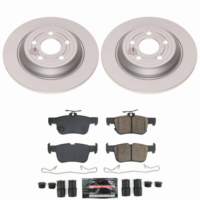 Power Stop 22-26 Ford Maverick Rear Z23 Coated Brake Kit