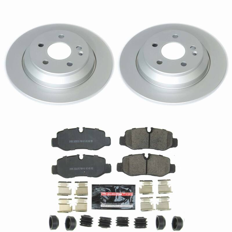 Power Stop 16-23 Mercedes-Benz Metris Rear Z23 Coated Brake Kit