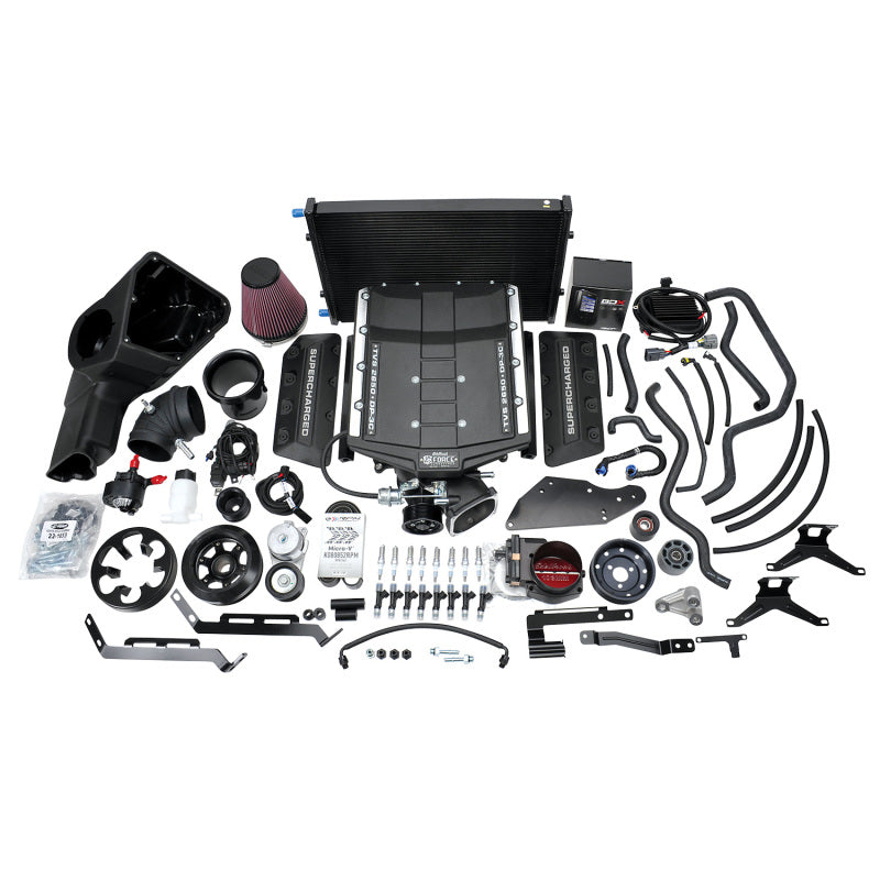 شاحن فائق Edelbrock E-Force Stage II | فورد موستانج 5.0 لتر كويوت (R2650 Gen 3 DI/PI) 2018-2021 