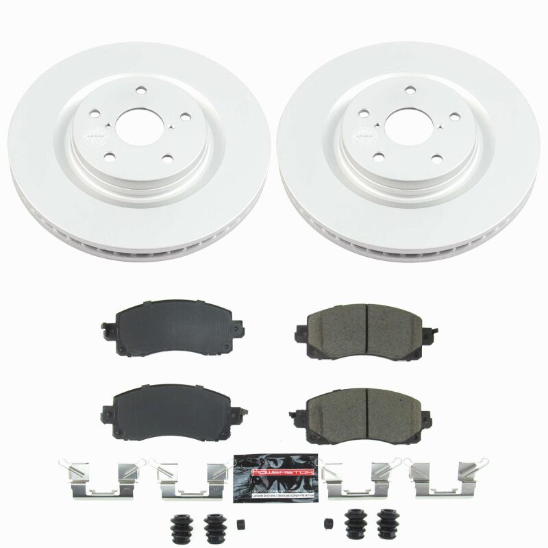 Power Stop 22-24 Subaru WRX Front Z23 Coated Brake Kit
