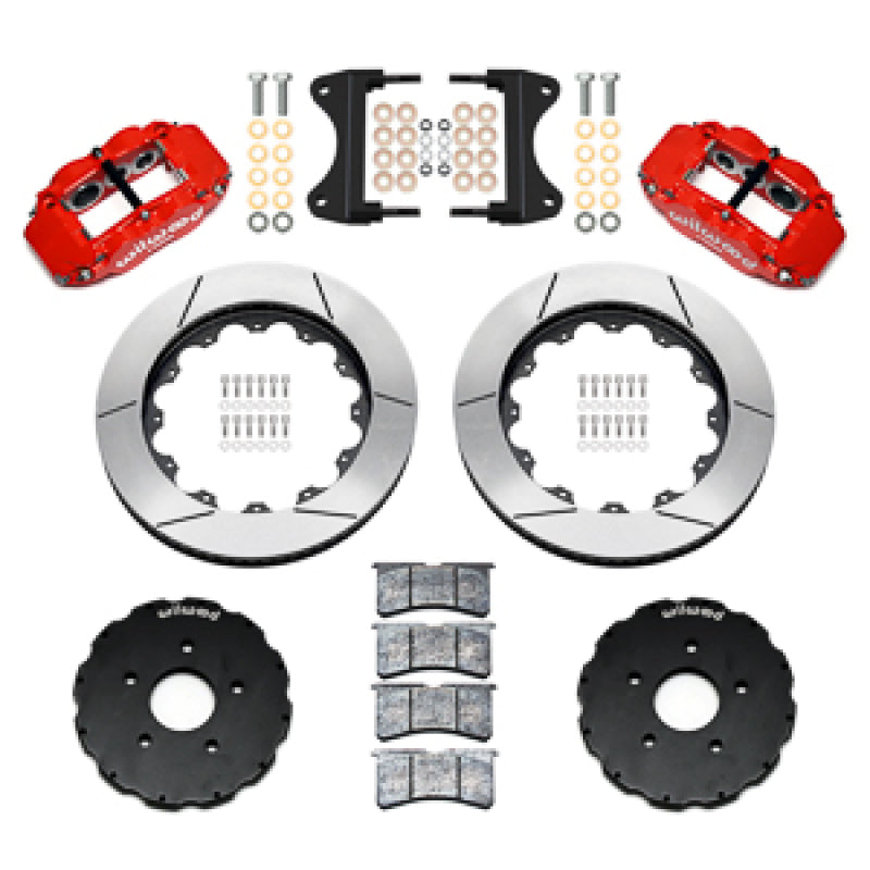 Wilwood kit front FNSL6R C7 vette 2014-UP 14.00 rotor GT red
