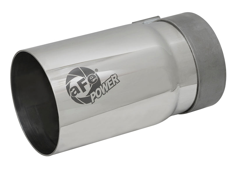 afe MACH Force-Xp Universal Exhaust Tip 3-1/2 IN Inlet x 4 IN Outlet x 7 IN L