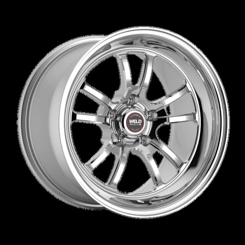 Weld S70 RT-S 18x8.5in / 5x120.65 BP / 6.7in. BS - Polished Center - Polished Shell Wheel