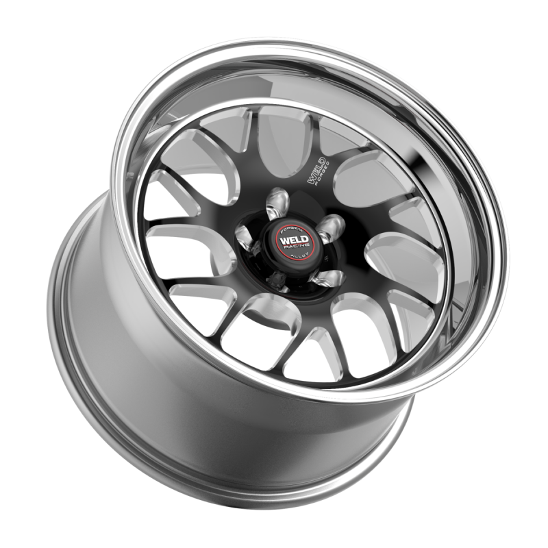 Weld S78 17x4.5 / 5x114.3 / 1.7 BS / 3.18 HB - Black Center - Polished Shell - Non-BL Wheel