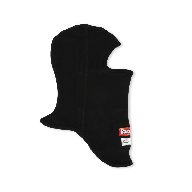 RaceQuip Black SFI 3.3 Fr Single Layer Hood JR.
