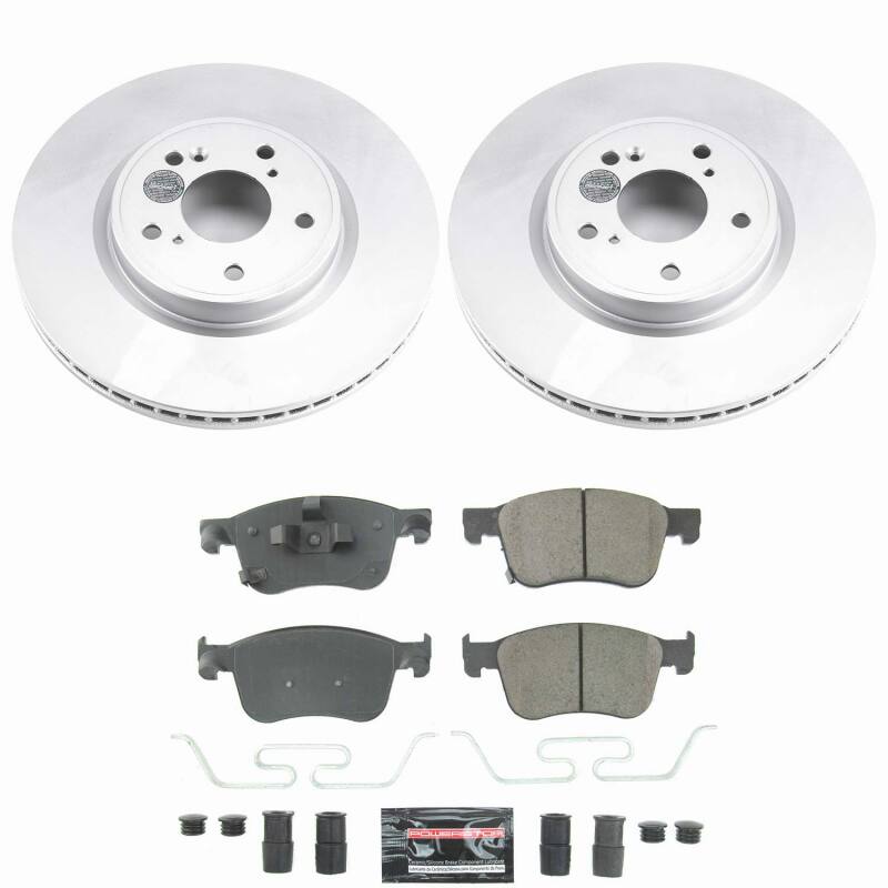 Power Stop 23-25 Acura Integra Front Z23 Coated Brake Kit