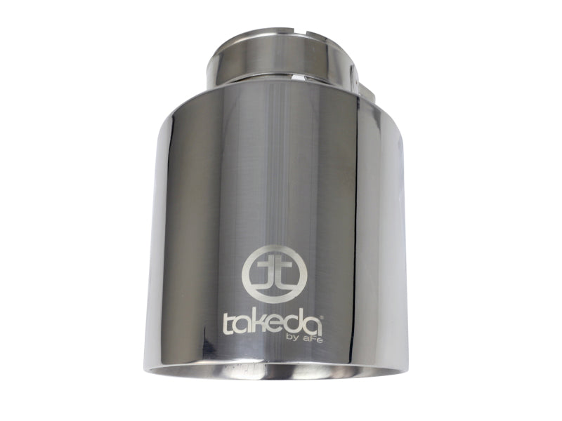 afe Takeda Universal Exhaust Tip 2-1/2 IN Inlet x 4-1/2 IN Outlet x 7 IN L