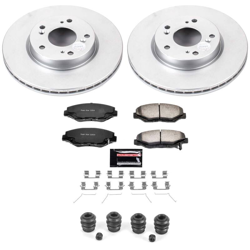 Power Stop 2013 Acura ILX Front Z36 Coated Truck & Tow Brake Kit