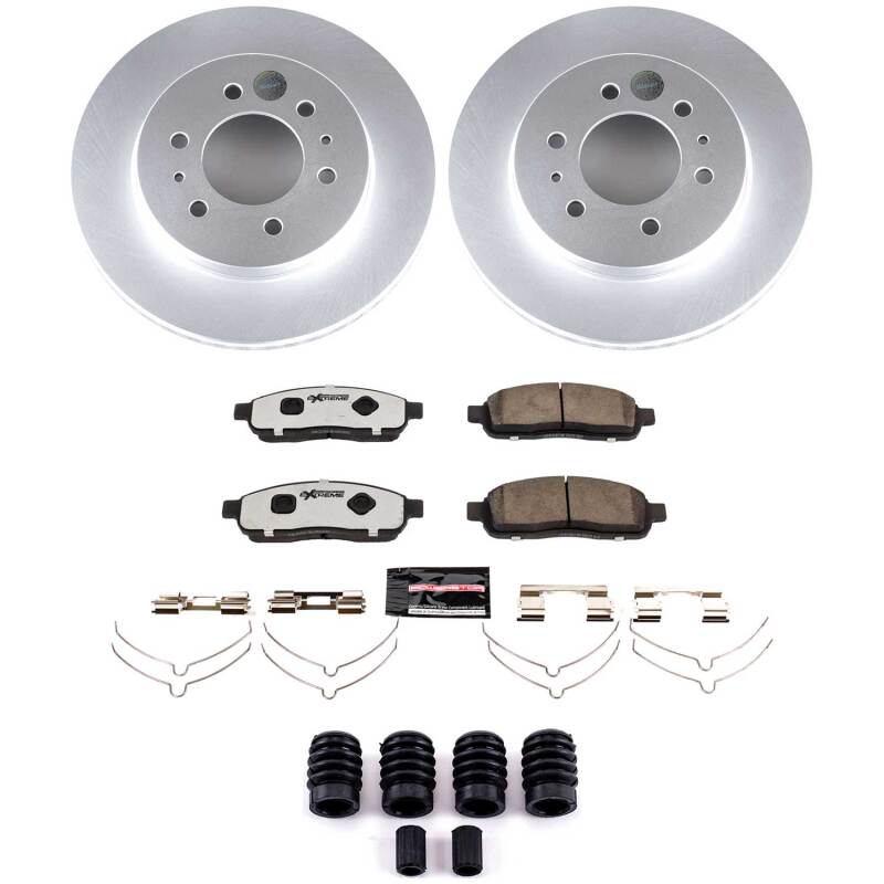 Power Stop 2009 Ford F-150 Front Z36 Coated Truck & Tow Brake Kit