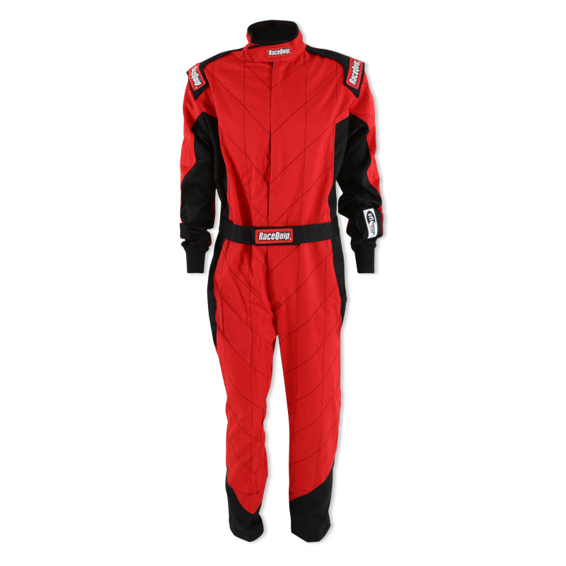 RaceQuip Red Chevron-1 Suit - SFI-1 2XL