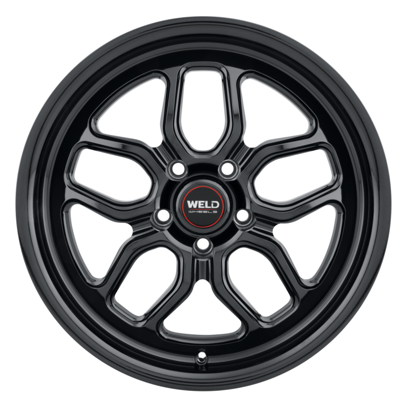 Weld Laguna Drag 18x5 / 5x114.3 / 2.09 BS / 78.1 HB - Gloss Black - Non-BL Wheel