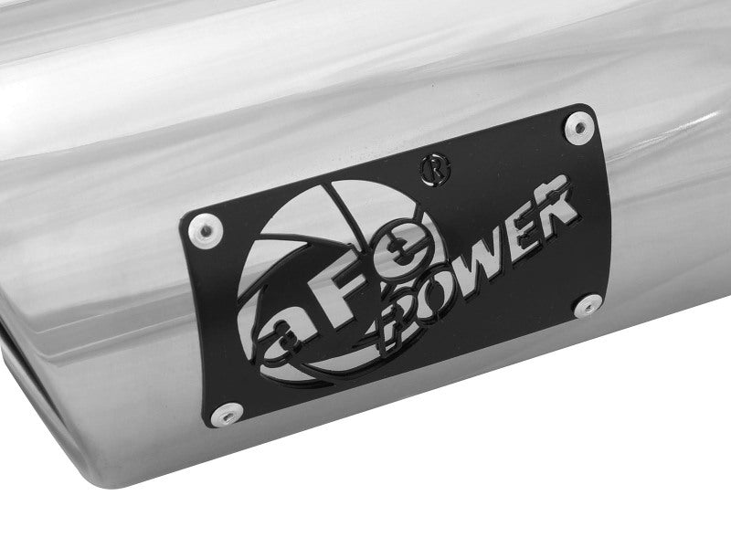 afe MACH Force-Xp Universal Exhaust Tip 3-1/2 IN Inlet x 4-1/2 IN Outlet x 12 IN L
