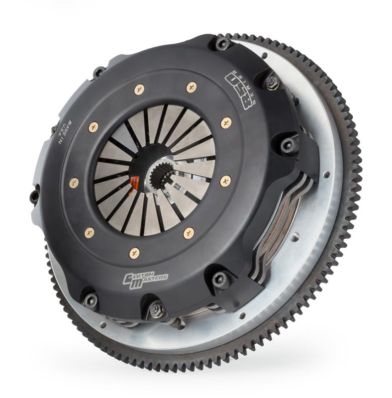 Clutch Masters 07-11 Ford Mustang Shelby 500 (Race) Twin Disc Clutch Kit w/ Hydraulic Slave