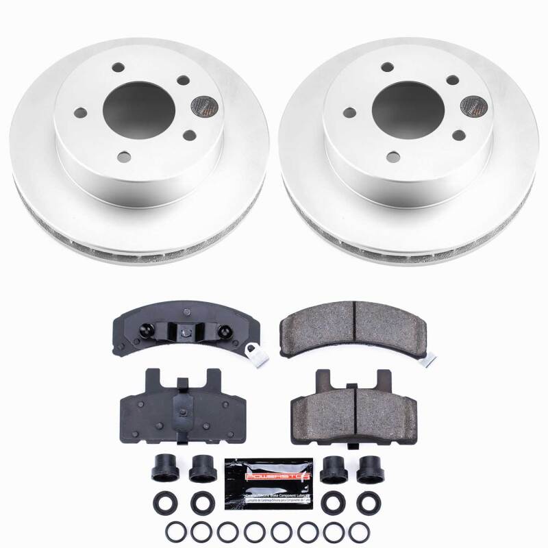 Power Stop 90-02 Chevrolet Astro Front Z23 Coated Brake Kit