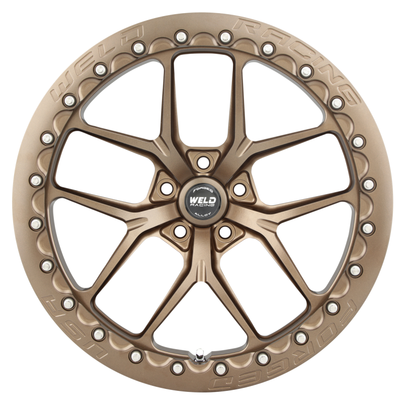 Weld RM105 18x11.5 / 5x4.5 / 8.24 BS / 70.7 HB - Satin Bronze - SBL Wheel