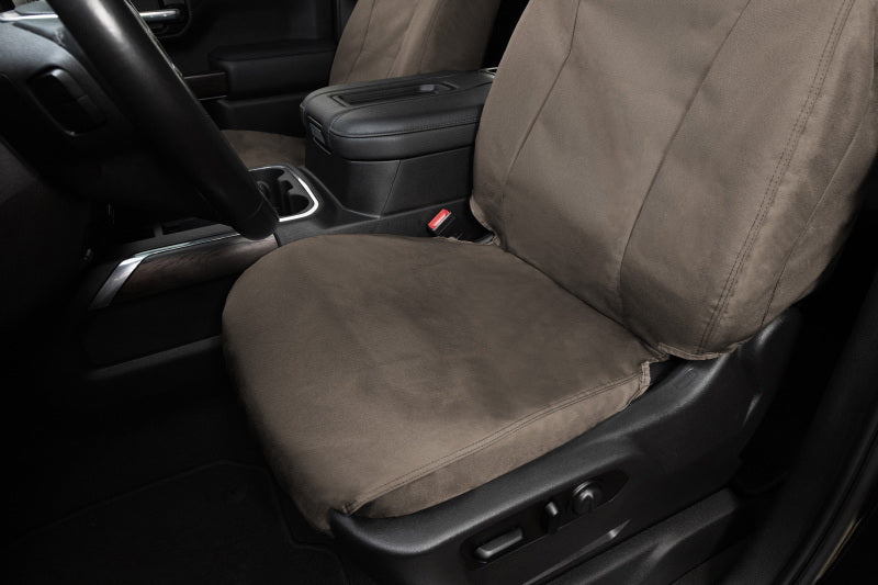 Covercraft 19-20 Ford F150 Waterproof Polyester SeatSaver Custom Front Row Seat Covers - Taupe