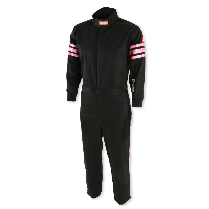 RaceQuip Pink Trim SFI-1 JR. Suit - Kids XSM