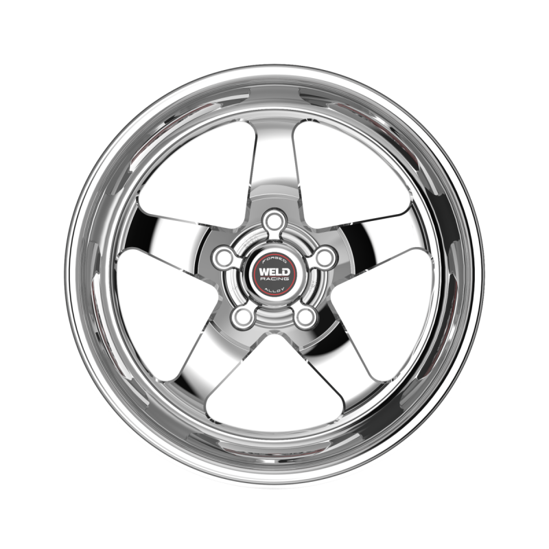 Weld S71 17x10.5 / 5x112 / 7.3 BS / 3.18 HB - Polished Center - Polished Shell - Non-BL Wheel