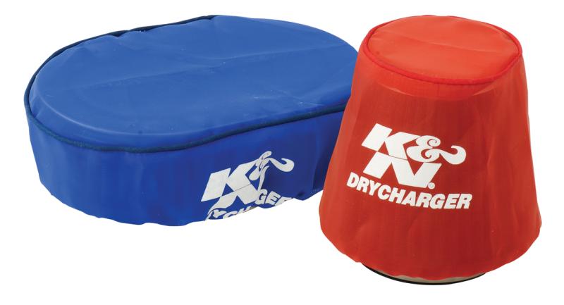 K&N Drycharger Wrap Black 3in W 4in L Closed Top