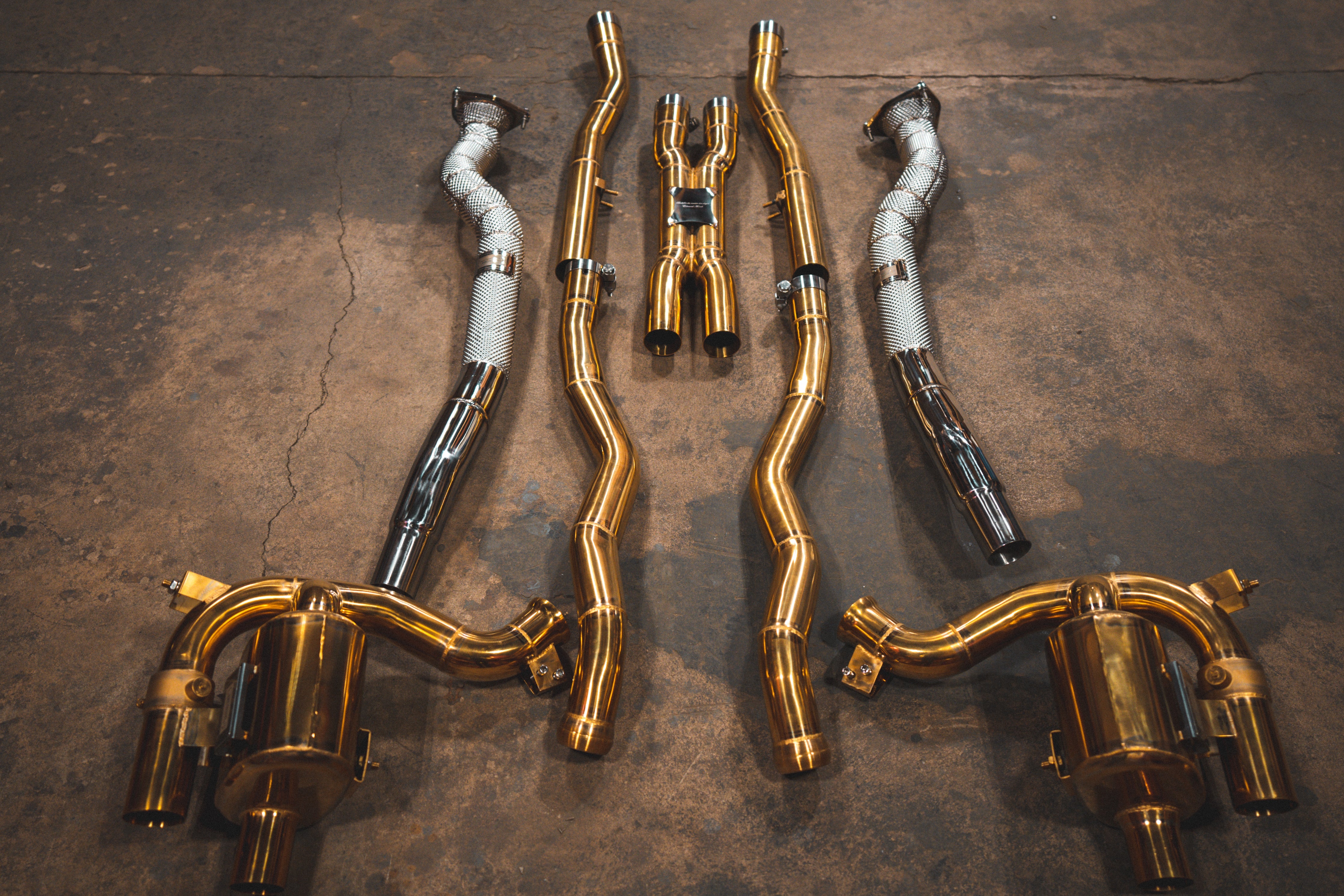 Ferrari GTC4 Lusso Valved Exhaust system