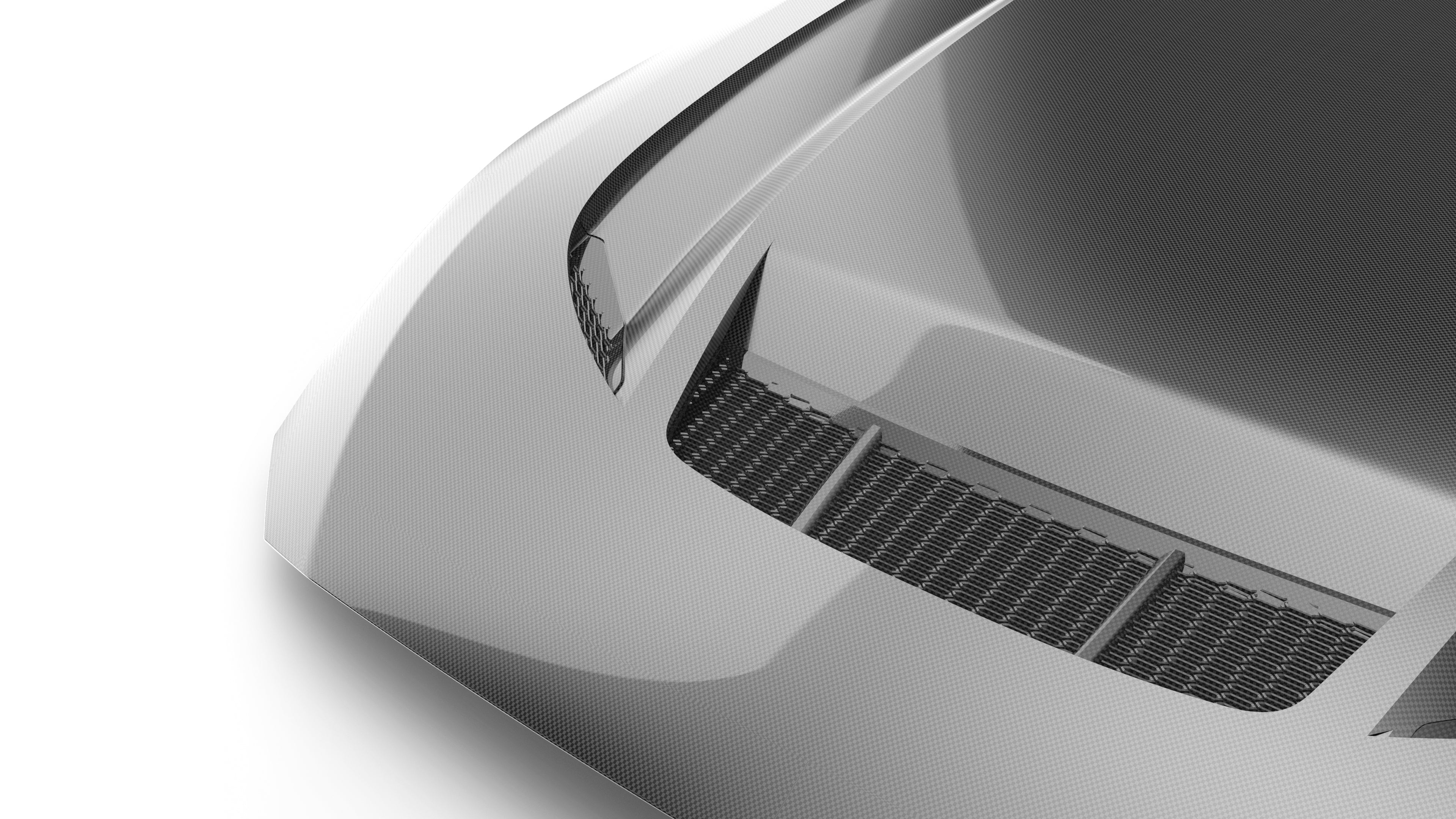 2024+ Ford Mustang S650 Type-LM Carbon Fiber Hood