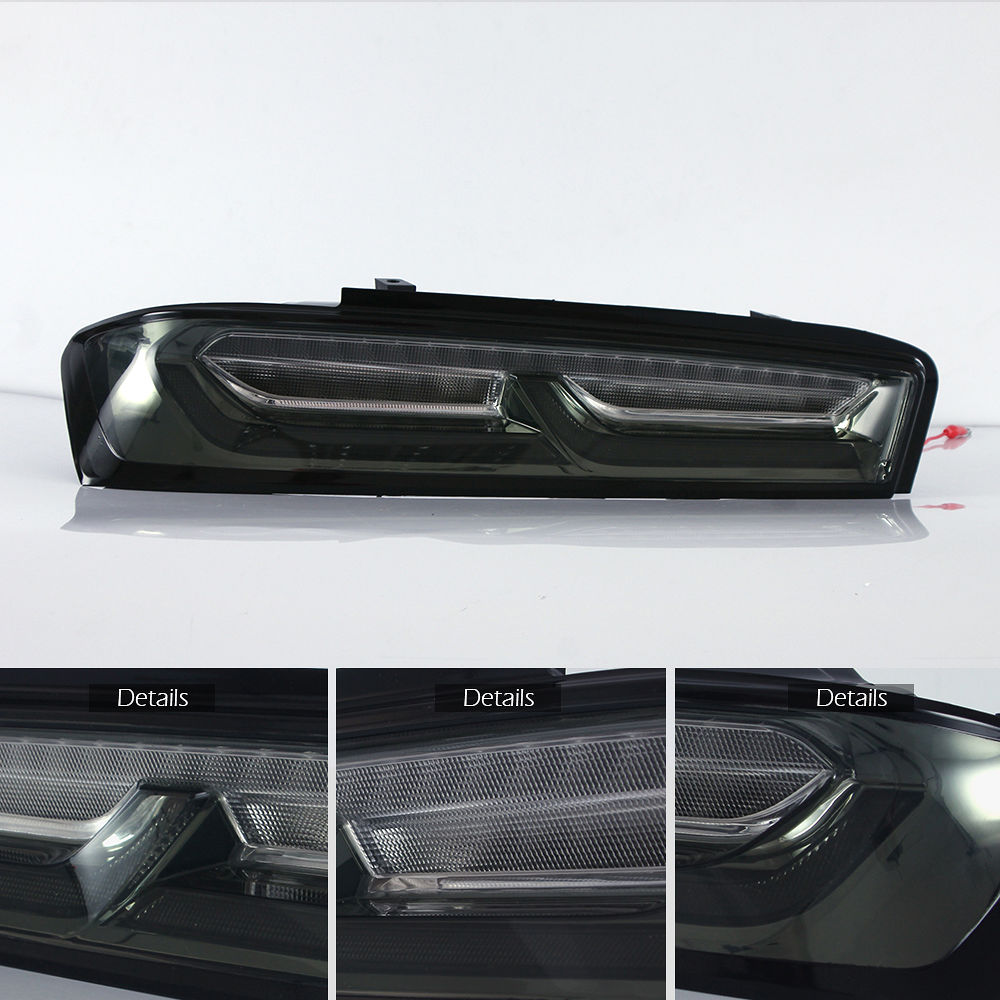 2016-2018 Chevy Camaro Clear Lens LED Tail Lights Sequential Signals