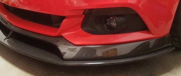 2015 - 2017 Mustang Carbon Fiber Type-AR Front Chin Splitter