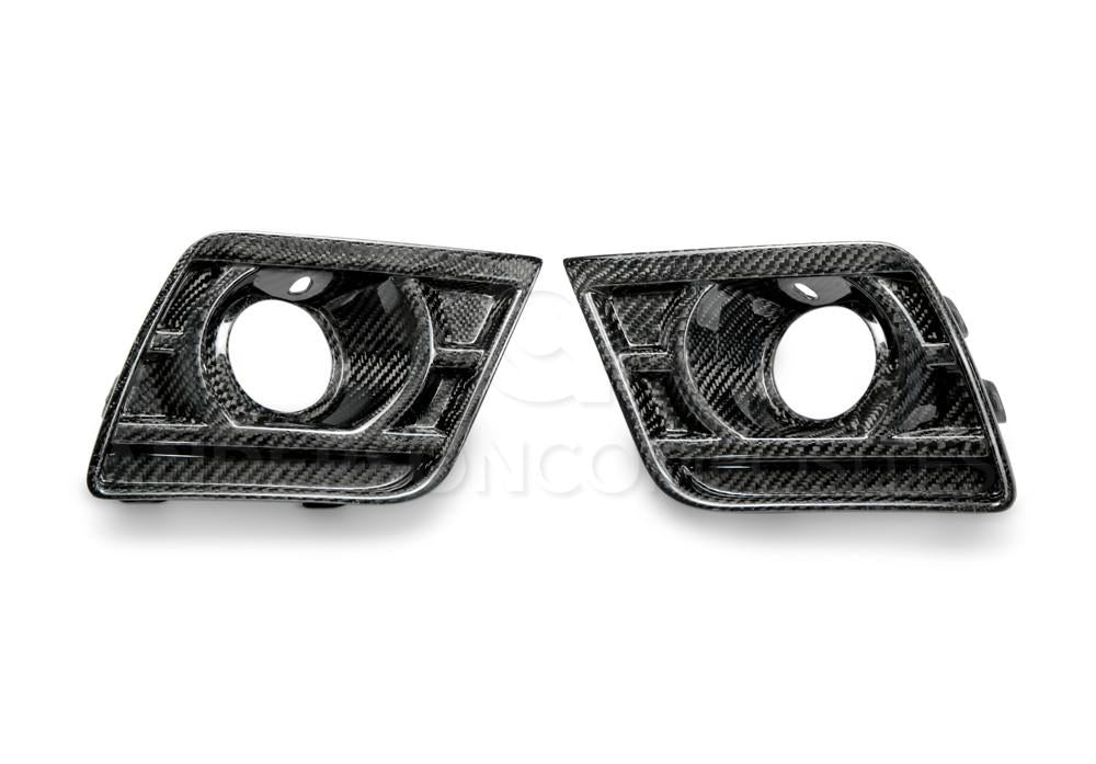 2014-2015 CHEVY CAMARO Z28 STYLE CARBON FIBER AIR DUCT BEZELS (PAIR)