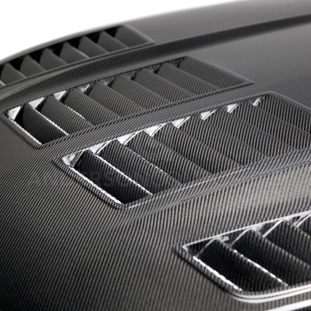 2015-2017 MUSTANG DOUBLE SIDED CARBON FIBER TYPE-TW HOOD