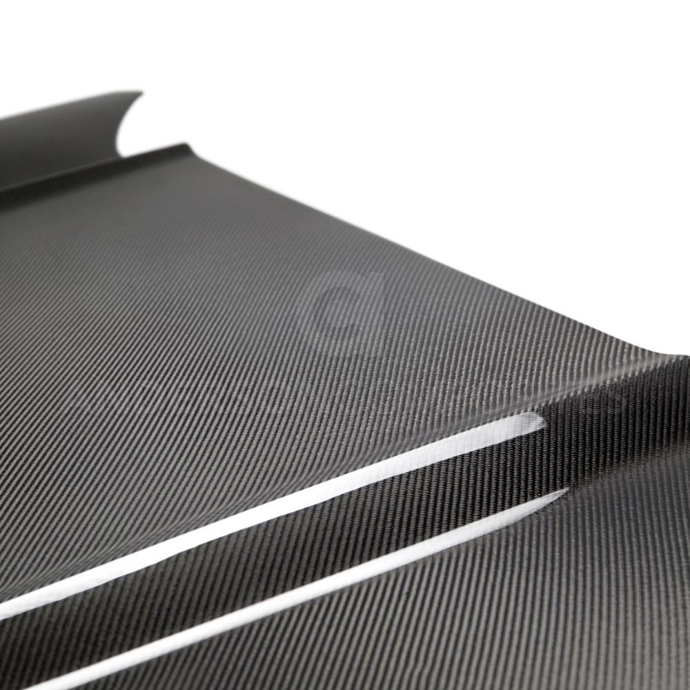 2015-2017 MUSTANG DOUBLE SIDED CARBON FIBER TYPE-TW HOOD