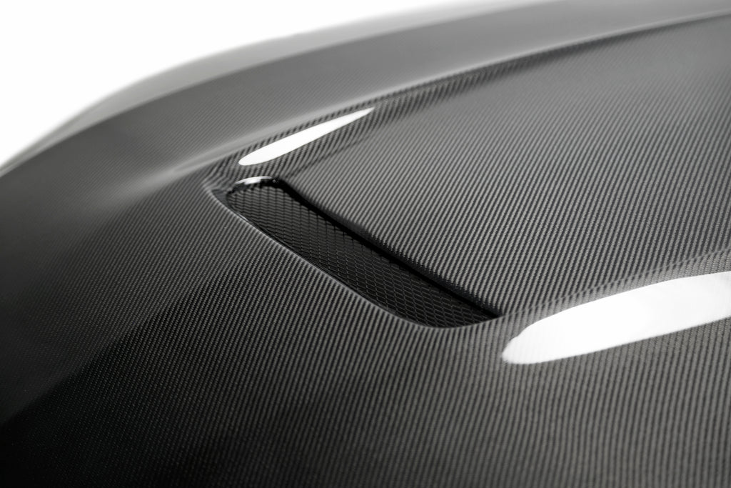 2018-2023 Ford Mustang Type-GR Double Sided Carbon Fiber Hood