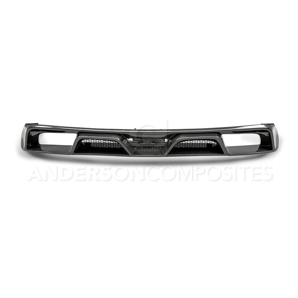 2015-2017 FORD MUSTANG GT350 STYLE CARBON FIBER REAR DIFFUSER