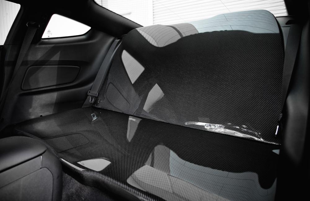 2015-2020 FORD MUSTANG CARBON FIBER REAR SEAT DELETE