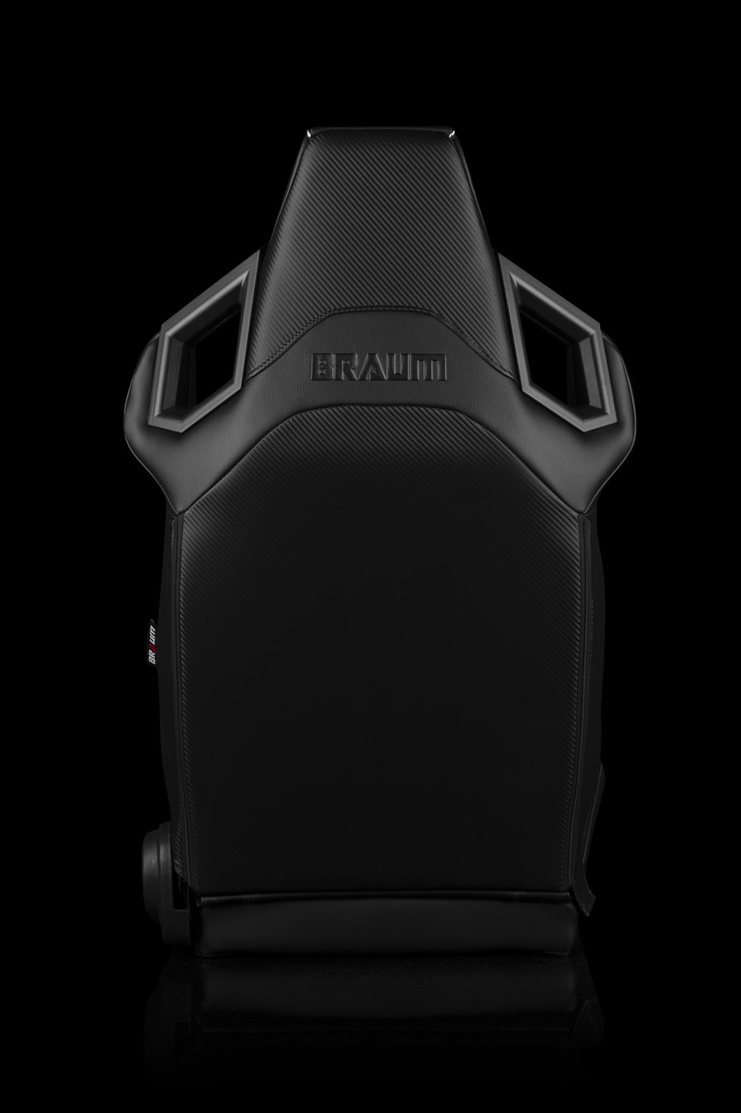 Universal BRAUM ALPHA-X SERIES RACING SEATS (BLACK & RED TRIM) – PAIR
