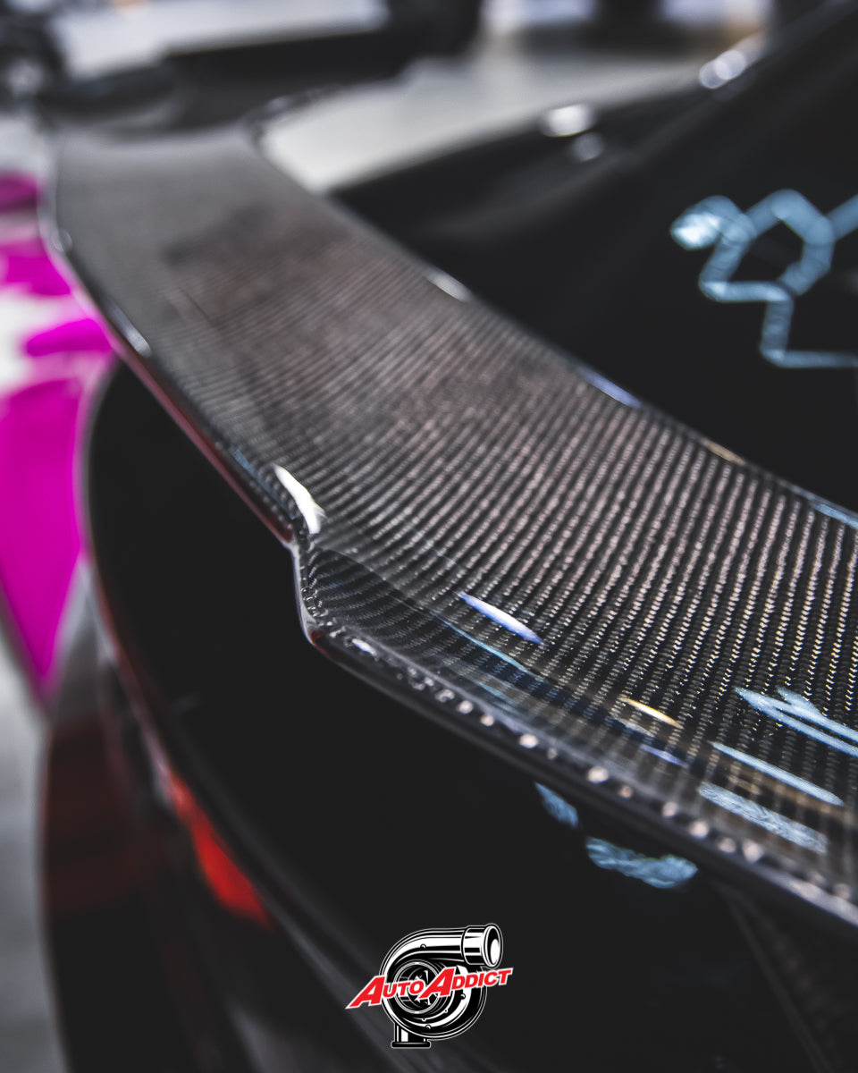 2010-2015 Chevy Camaro ZL1 1LE Full Carbon Fiber 1pc Rear Spoiler Style