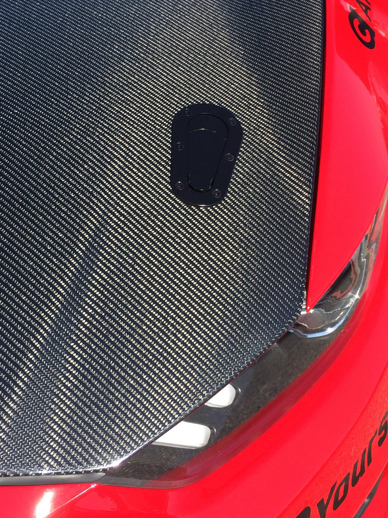 2015 - 2020 Mustang Shelby GT350 Double Sided Carbon Fiber Hood